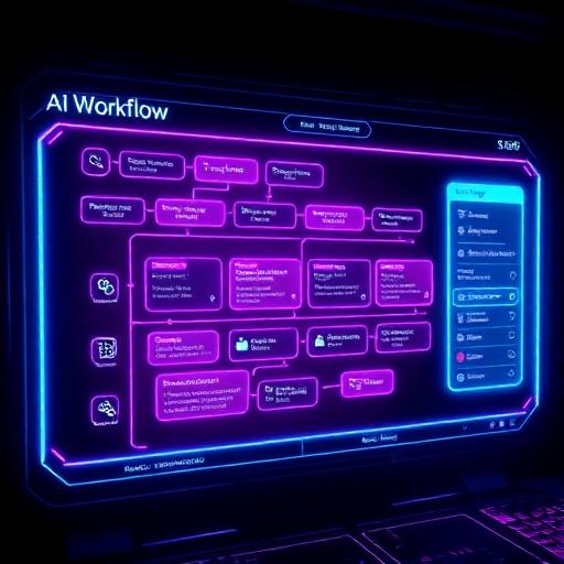 AI Social Agent workflow setup for automated posting pipeline